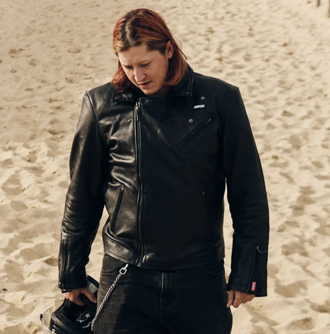 Vestes cuir moto